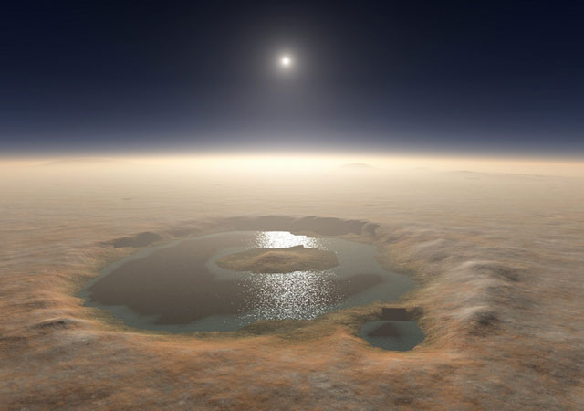 Как выглядел Марс 4 миллиарда лет назад?