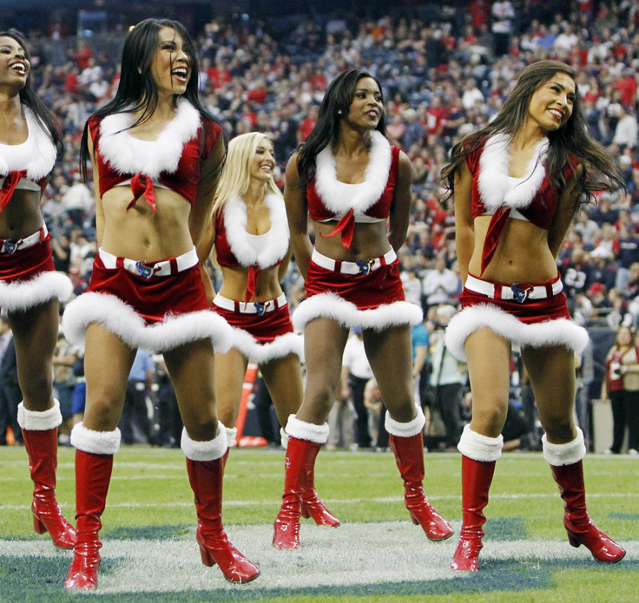 Симпатичные Рождественские девчонки