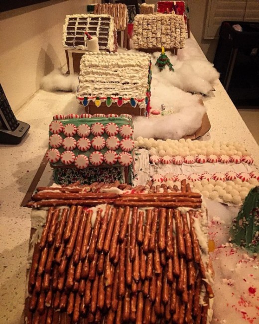 Как зарубежные звезды отмечали Рождество