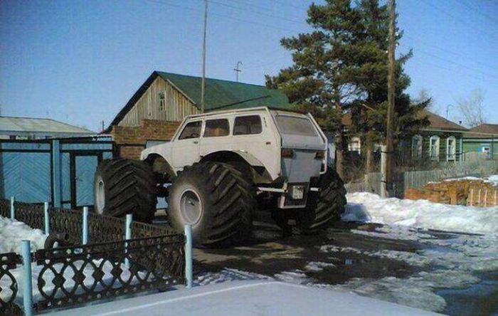 Свежая порция автоприколов