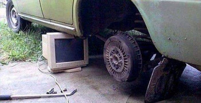 Свежая порция автоприколов