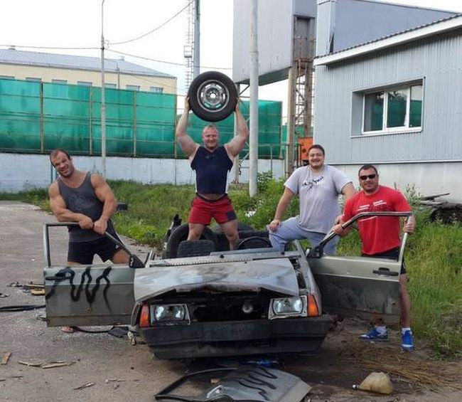 Свежая порция автоприколов