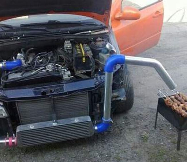 Свежая порция автоприколов