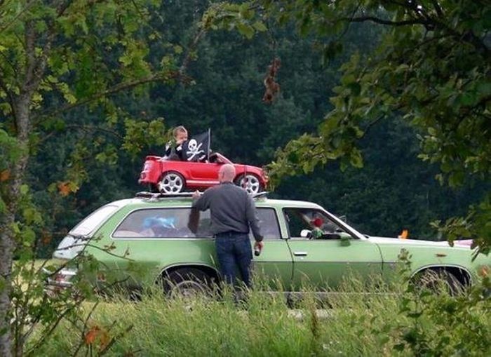 Свежая порция автоприколов