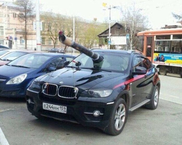 Свежая порция автоприколов