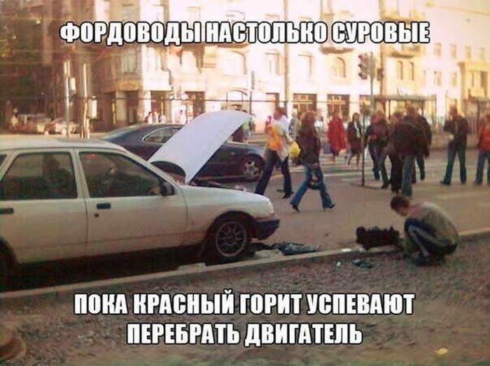 Свежая порция автоприколов