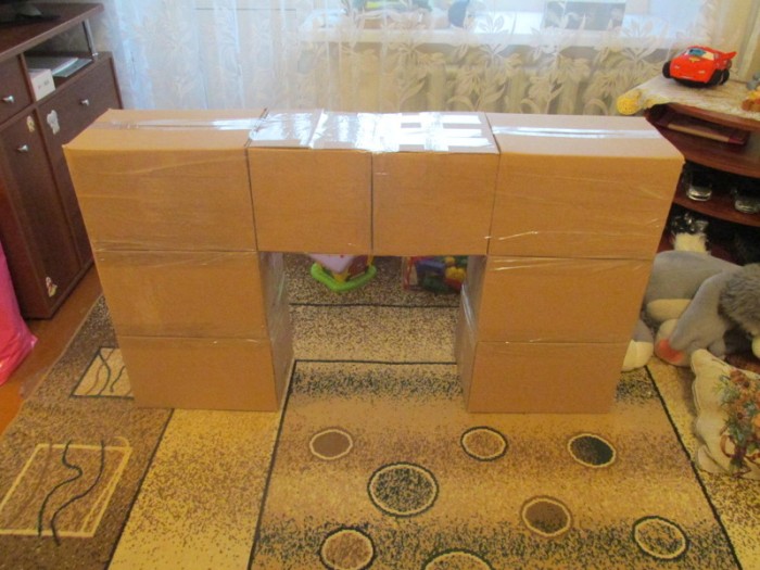 Камин к Новому Году своими руками