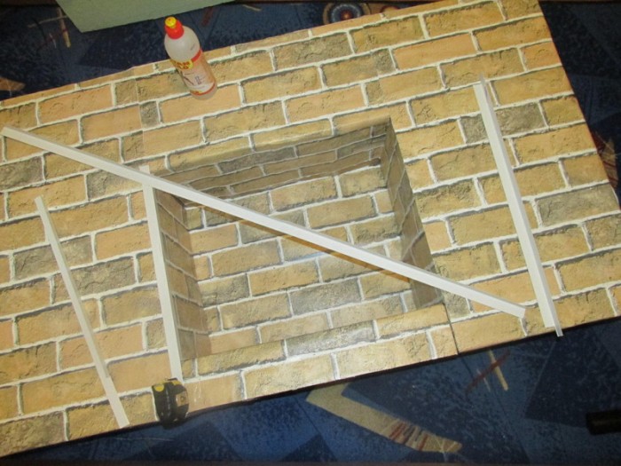 Камин к Новому Году своими руками