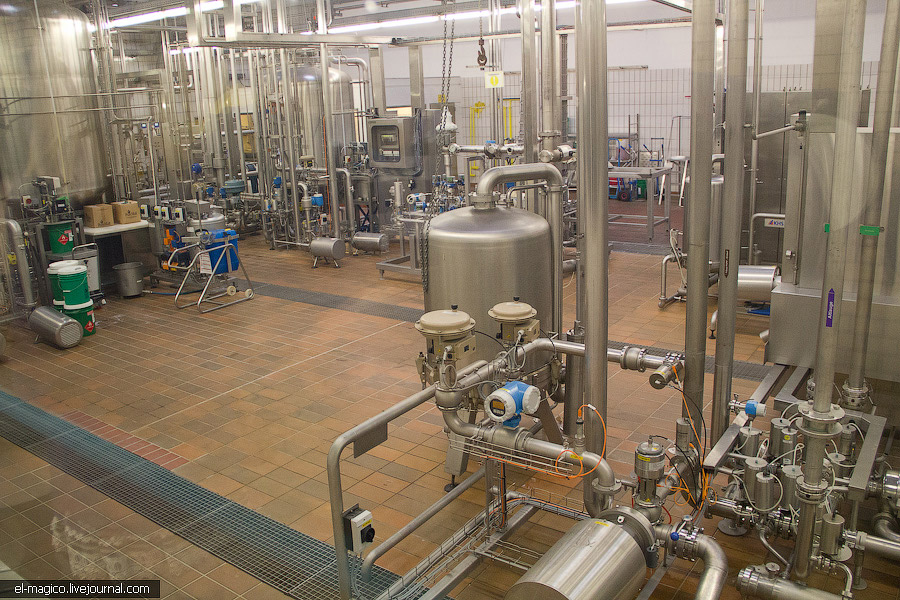 Экскурсия на Feldschl"osschen — самый главный пивной завод Швейцарии Экскурсия на Feldschl"osschen — самый главный пивной завод Швейцарии