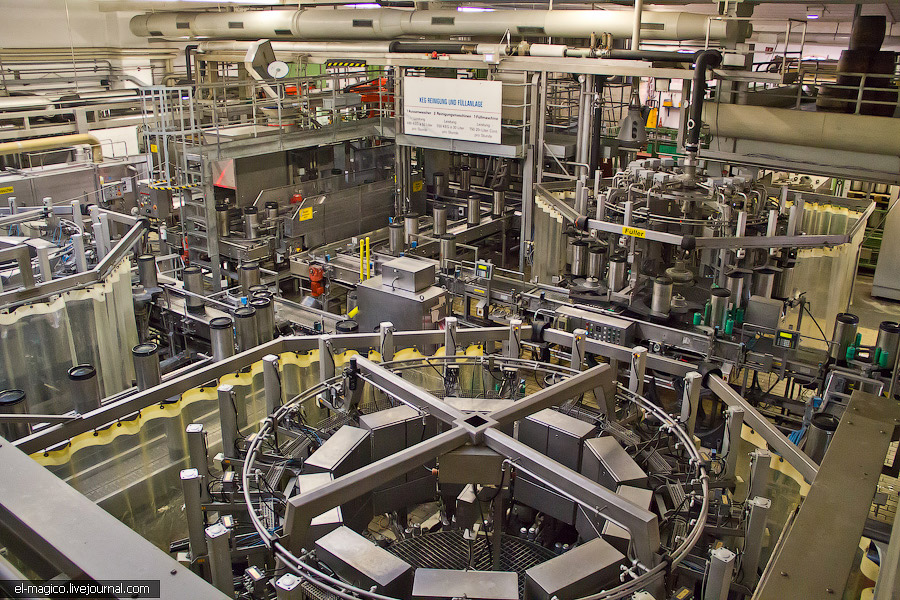 Экскурсия на Feldschl"osschen — самый главный пивной завод Швейцарии Экскурсия на Feldschl"osschen — самый главный пивной завод Швейцарии