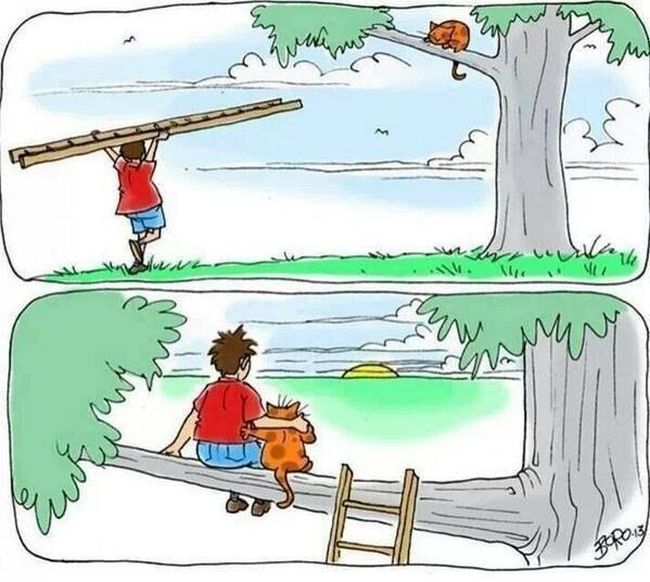 Смешные комиксы