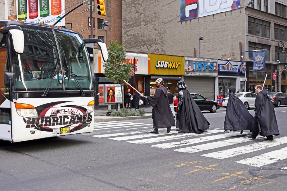 Типичные жители Нью-Йорка