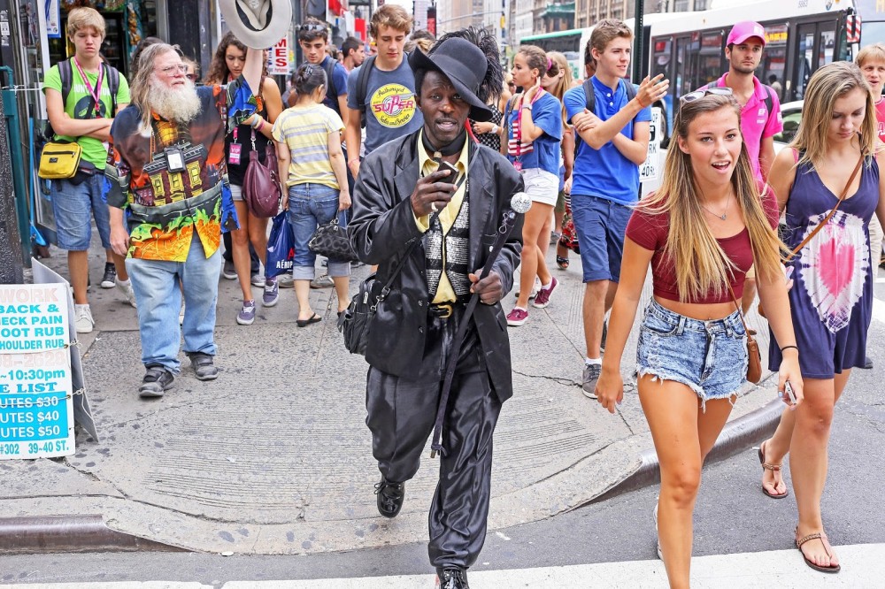 Типичные жители Нью-Йорка
