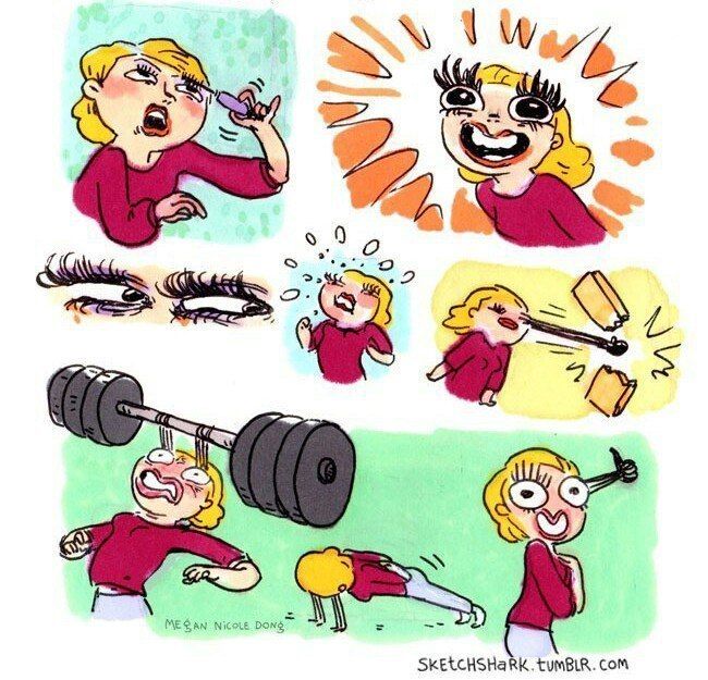 Смешные комиксы