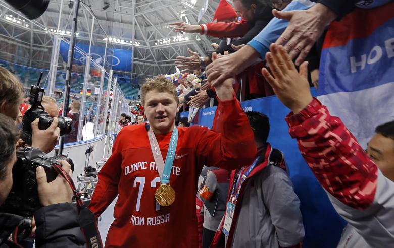 Российские хоккеисты завоевали олимпийское золото