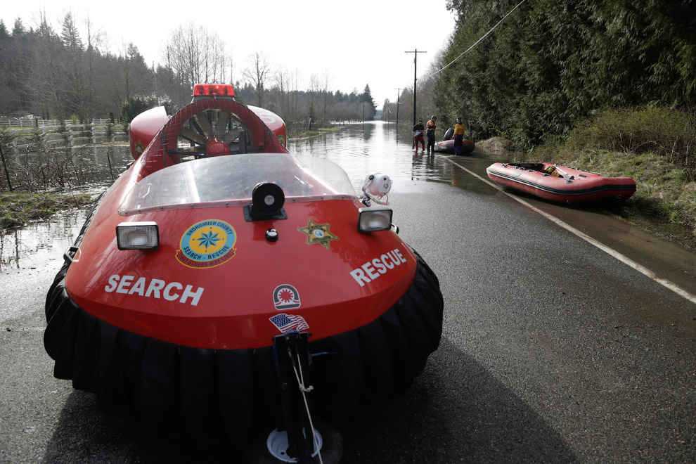 Оползень в США