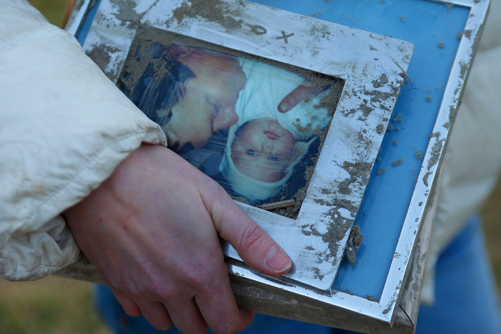 Оползень в США