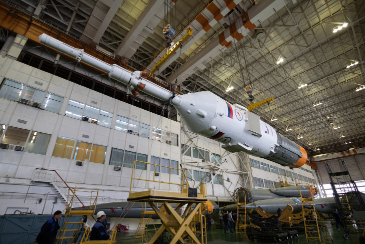 Старт космического корабля «Союз ТМА-12М»