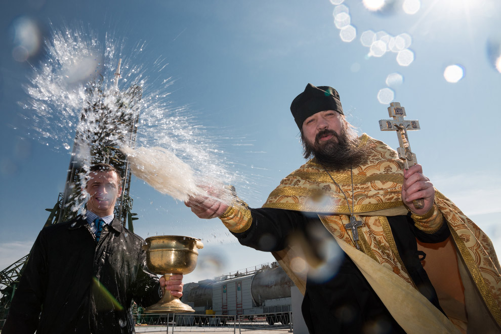 Старт космического корабля «Союз ТМА-12М»