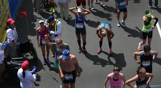 Как прошёл  118-й Бостонский марафон