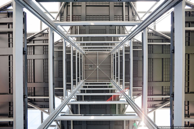 Как работает многоэтажный автоматизированный паркинг в Москве