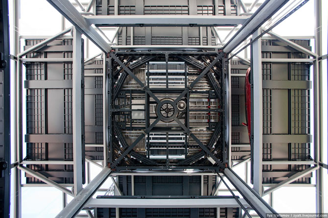 Как работает многоэтажный автоматизированный паркинг в Москве