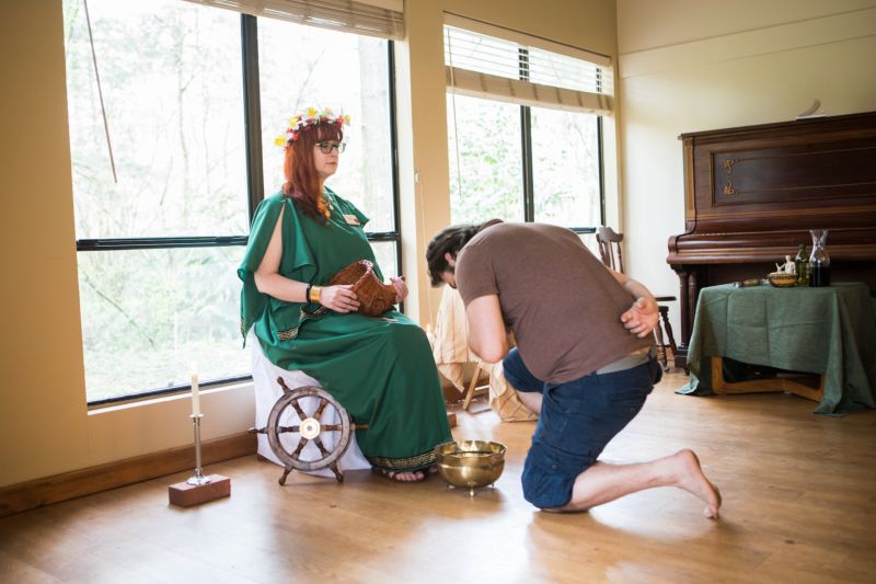 Американский культ современных язычников, возрождающих кельтские обряды