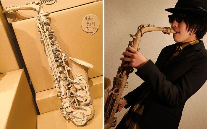 Скульптуры из картона