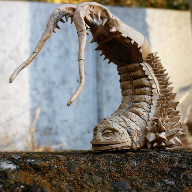 Скульптуры из картона