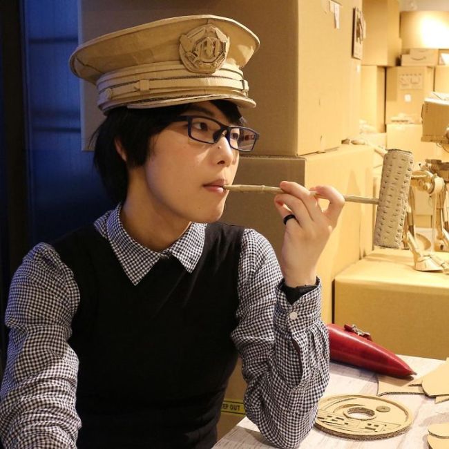 Скульптуры из картона