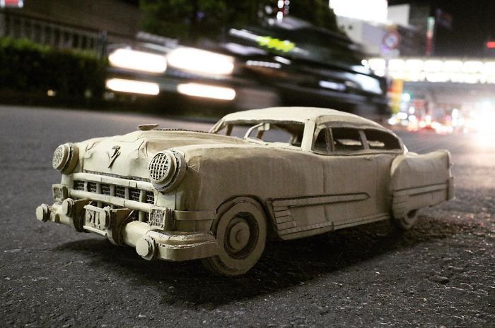 Скульптуры из картона