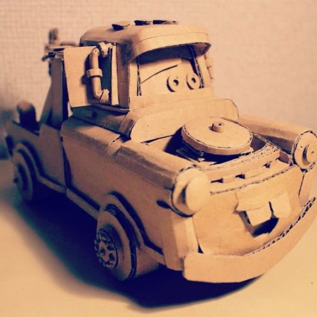 Скульптуры из картона