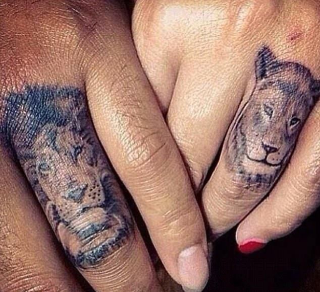 Клевые парные татуировки молодоженов