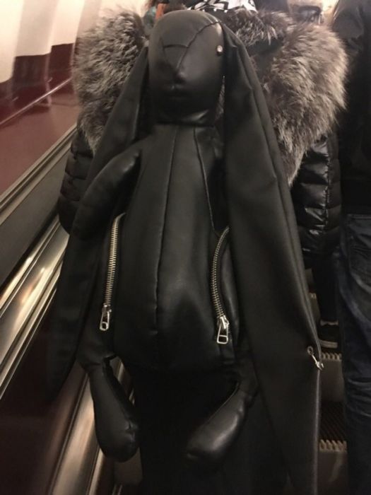 Модные пассажиры нашего метро
