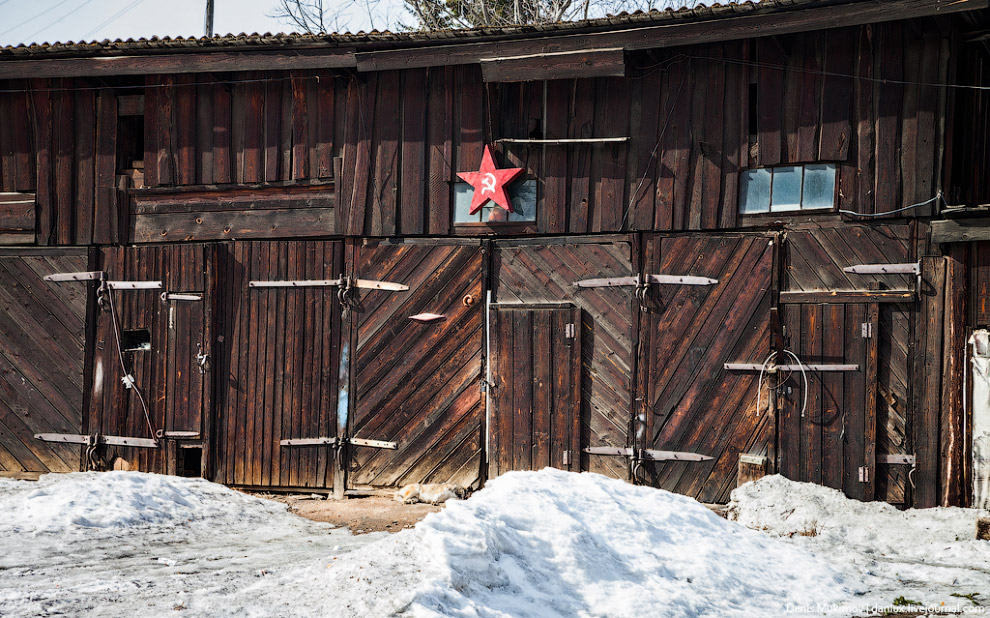 Настоящий российский поселок