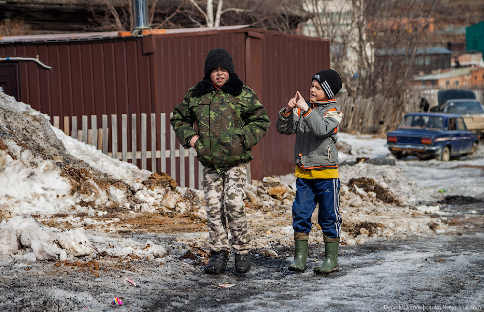 Настоящий российский поселок