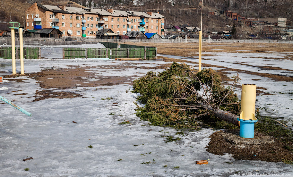 Настоящий российский поселок
