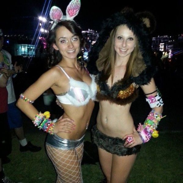 Девушки c Electric Daisy Carnival