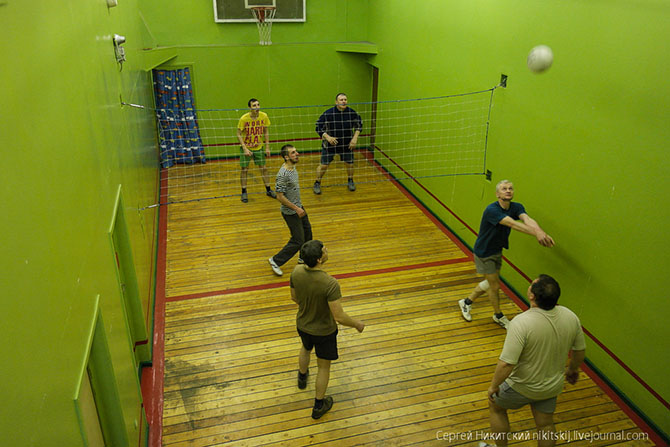 Быт и жизнь на атомном ледоколе (25 фото)