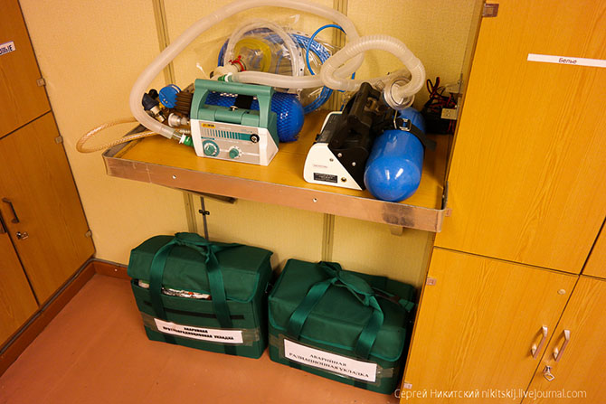 Быт и жизнь на атомном ледоколе (25 фото)