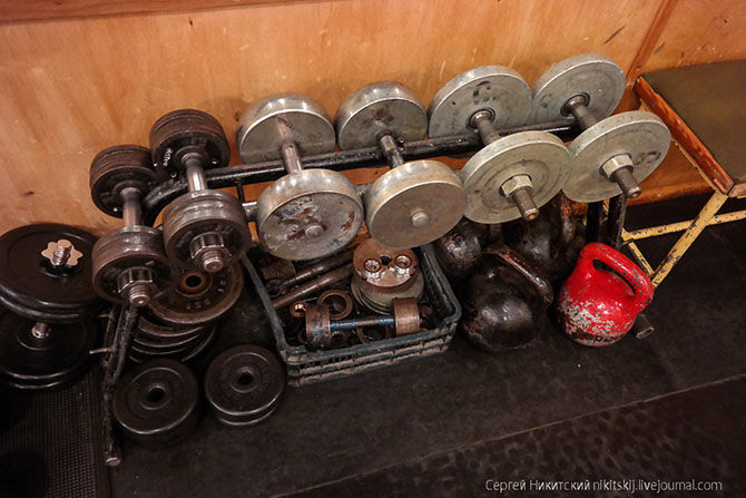 Быт и жизнь на атомном ледоколе (25 фото)