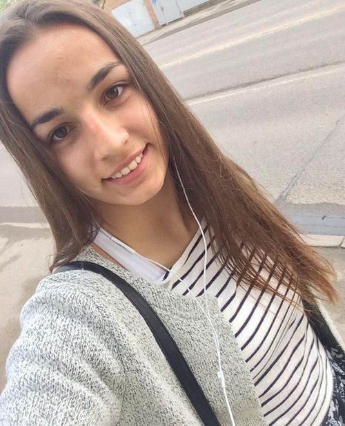 Татьяна Щербак - 19-летний вратарь женской сборной России по футболу