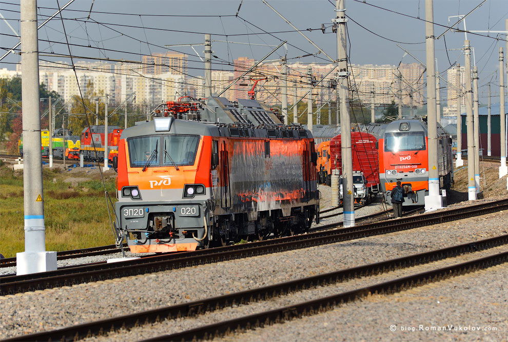 Международный салон Экспо 1520: железнодорожная техника России