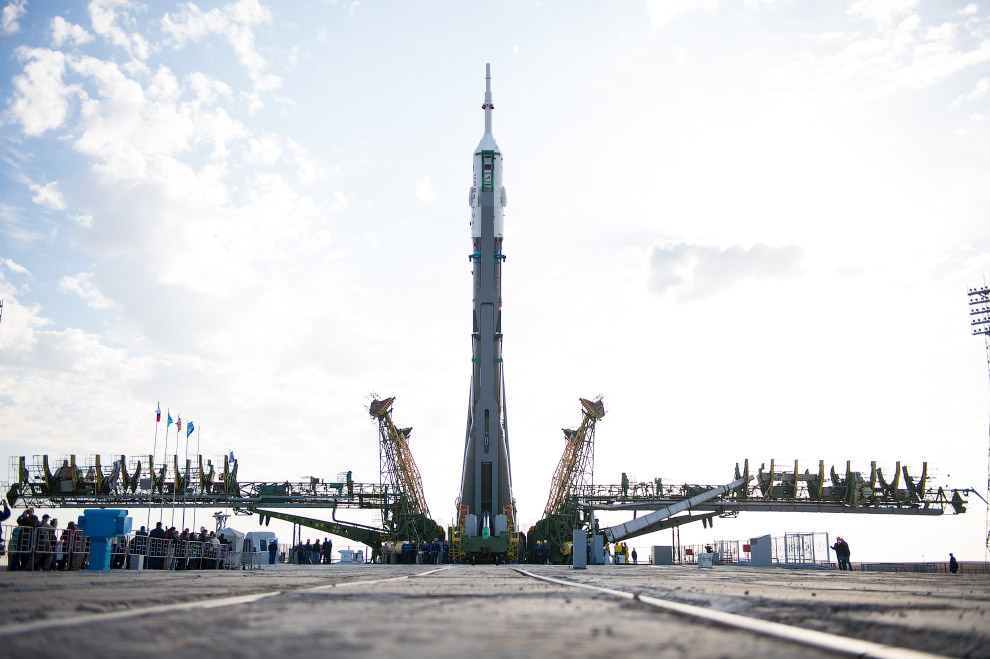 Старт космического корабля «Союз ТМА-14М»