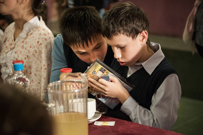 Театр для слепых детей