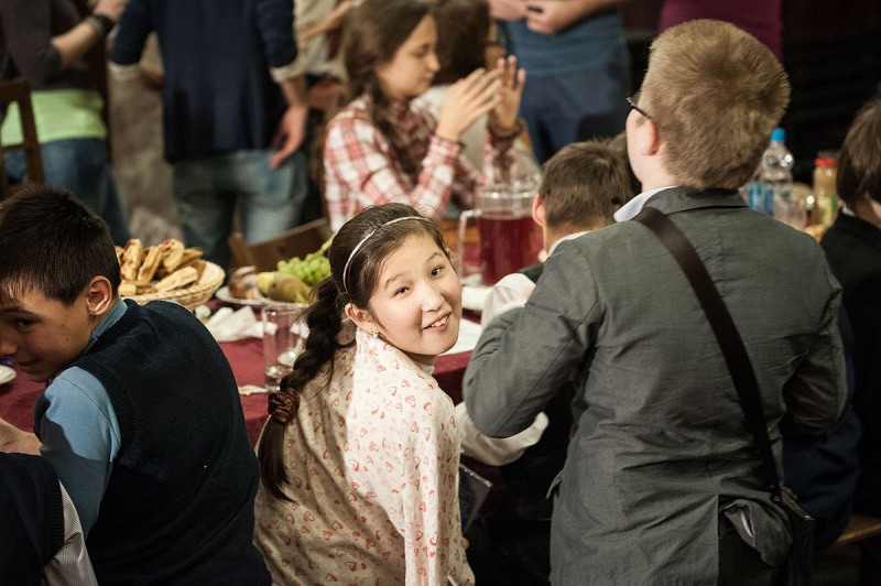 Театр для слепых детей