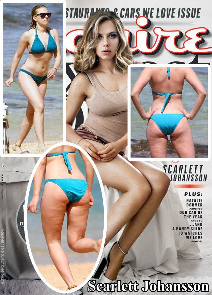 Звездные девушки без фотошопа (10 фото)