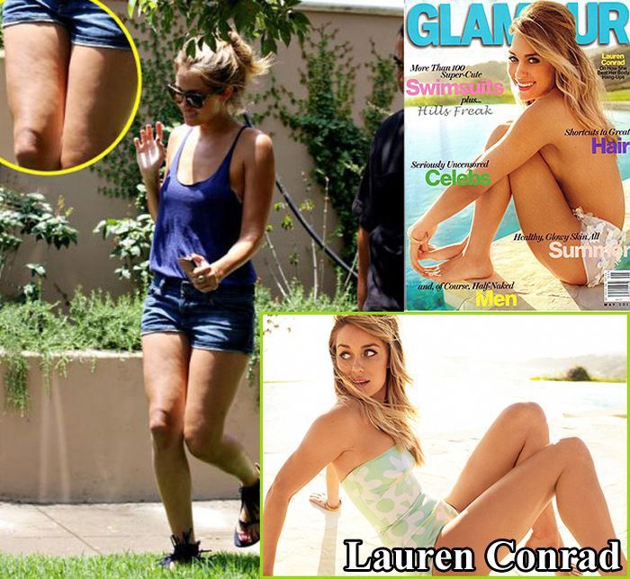 Звездные девушки без фотошопа