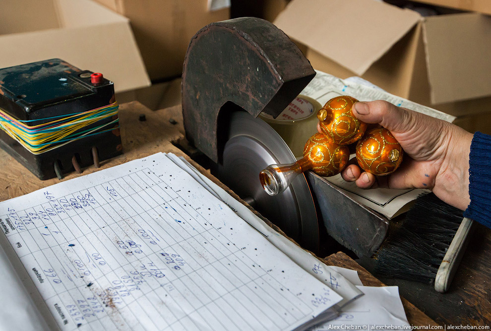 Производство елочных игрушек