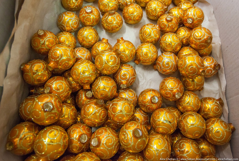 Производство елочных игрушек